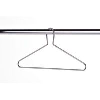 Heavy duty chrome fully captive hanger