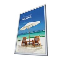 Fire rated aluminium poster snapframe - 700 x 1000mm