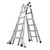 Little Giant multi-purpose telescopic ladder 6 x 4 rungs