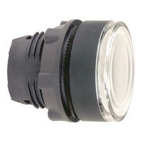 Frontelement für Leuchtdrucktaster ZB5, tastend, weiß, Ø 22 mm