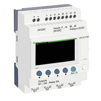 Log. Modul Kompakt Zelio Logic -12 E/A, 24 V DC, Uhr, Display