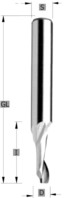 HS-Spiralbohrnutenfräser Z1, Rechtslauf, S8 x 10 x 80 mm