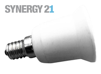 Synergy 21 LED Adapter für LED-Leuchtmittel E14->E27
