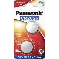 Panasonic 3V CR2025 gombelem (2db) (CR2025-2B)