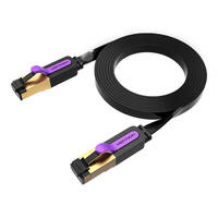 Flat UTP Category 7 Network Cable Vention ICABJ 5m Black