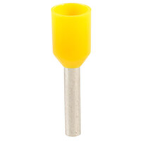 TruConnect Bootlace Ferrules 1mm Yellow Pack of 100