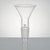 80mm LLG-Powder funnel with NS cone borosilicate glass 3.3
