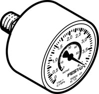 FESTO PRECN PRESS. GAUGE MAP-40-4-1/8-EN