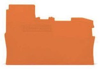 WAGO 2002-7192 Abschluss-und Zwischenplatte,0,8 mm dick,orange