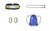 Testheveder szett Irudek Sekuralt Pirineos Light p1 plus + 981 karabiner 10150 statikus kötél, kék/fekete, universal