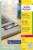 Typenschild-Etiketten, A4, 210 x 297 mm, 20 Bogen/20 Etiketten, silber