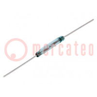 Reed switch; Range: 10÷15AT; Pswitch: 10W; Ø2.2x14mm; 0.5A