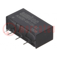 Converter: DC/DC; 2W; Uin: 4.5÷5.5V; Uout: 12VDC; Iout: 167mA; SIP7