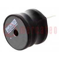 Inductor: wire; THT; 220uH; 3.5A; 96mΩ; ±10%; Ø24.4x14mm; vertical