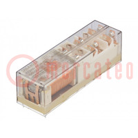 Relay: electromagnetic; NC x3 + NO x3; Ucoil: 24VDC; 8A; safety