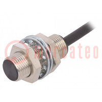 Sensor: inductief; OUT: PNP / NO; 0÷4mm; 10÷30VDC; M12; IP67; 200mA