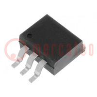 IC: voltage regulator; LDO,adjustable; 1.25÷13.8V; 0.8A; TO263
