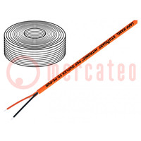 Cable: fibra polimérica; HITRONIC® POF; Øcable: 6mm; duplex