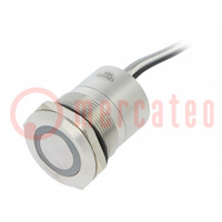 Switch: capacitive; Pos: 2; SPST-NO; 0.01A/12VDC; IP68; OFF-ON; MC