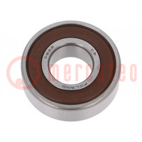 Bearing: ball; Øint: 15mm; Øout: 35mm; W: 11mm; bearing steel