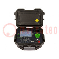 Multiméter: biztonsági analizátor; LCD; 320x240; VAC: 0÷440V
