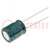 Kondensator: elektrolytisch; low ESR; THT; 100uF; 50VDC; ±20%