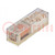 Relay: electromagnetic; NC x3 + NO x3; Ucoil: 24VDC; 8A; safety