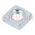 Nut; square; M5; 0.8; steel; Plating: zinc; BN 145; DIN 562