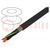 Wire; ÖLFLEX® CLASSIC 115 CY BK; 4G0.5mm2; PVC; black; 300V,500V