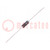 Diode: Zener; 5W; 3,9V; rouleau,bande; CASE017AA; diode simple