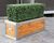 Artificial Buxus UV Hedge Top Mat Panel - 25cm, Green