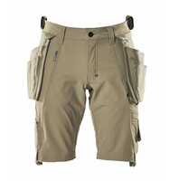 Mascot Advanced Shorts mit abnehmbaren Hängetaschen Gr. 58 hellkhaki