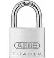 ABUS Vorhangschloss TITALIUM 64TI/35 vs. Lock-Tag