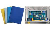 EXACOMPTA Sichtbuch Bee Blue, DIN A4, PP, 20 Hüllen, farbig (8703150)