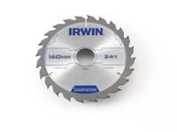 IRWIN IRW1907698 160 X 30 MM LAME DE SCIE CIRCULAIRE PROFESSIONNELLE 24 - EN BOIS IRWIN TOOLS