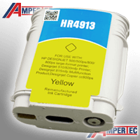 Ampertec Tinte ersetzt HP C4913A No 82 yellow