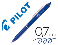 BOLIGRAFO PILOT FRIXION CLICKER BORRABLE 0,7 MM COLOR AZUL -12 UNIDADES