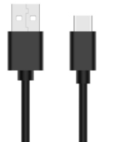 JLC USB (Male) to Type C (Male) Cable 2M Black not MFI Compliable