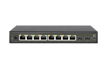 LevelOne GES-2110 łącza sieciowe Zarządzany L2 Gigabit Ethernet (10/100/1000) Czarny