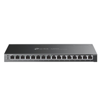 TP-Link JetStream TL-SG2016P hálózati kapcsoló L2/L3/L4 Gigabit Ethernet (10/100/1000) Ethernet-áramellátás (PoE) támogatása Fekete