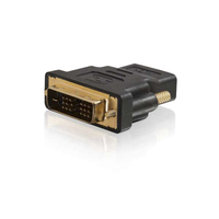 C2G 80347 Kabeladapter DVI-D HDMI Schwarz