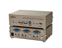 M-Cab KVM0819 switch per keyboard-video-mouse (kvm) Grigio