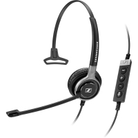 Sennheiser SC630 USB ML hoofdtelefoon/headset Hoofdband Zwart