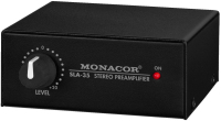 Monacor SLA-35 wzmacniacz audio Czarny