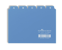 Durable 3660/06 indexkaart Blauw 25 stuk(s)