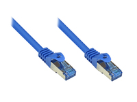 Alcasa Cat6a 30m netwerkkabel Blauw S/FTP (S-STP)