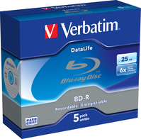 Verbatim DataLife 6x BD-R 25 GB 5 szt.