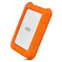 LaCie Rugged USB-C külső merevlemez 1 TB Narancssárga, Ezüst