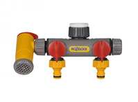 Hozelock 2250 accesorio para manguera Conector para grifo PVC Gris, Rojo, Amarillo 1 pieza(s)