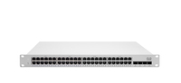 Cisco Meraki MS225-48FP Géré L2 Gigabit Ethernet (10/100/1000) Connexion Ethernet, supportant l'alimentation via ce port (PoE) 1U Gris